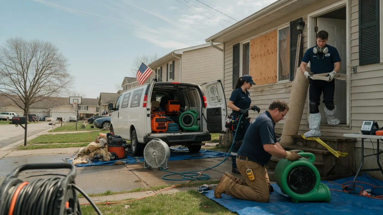 Water Damage Restoration in Hudson, SD near me